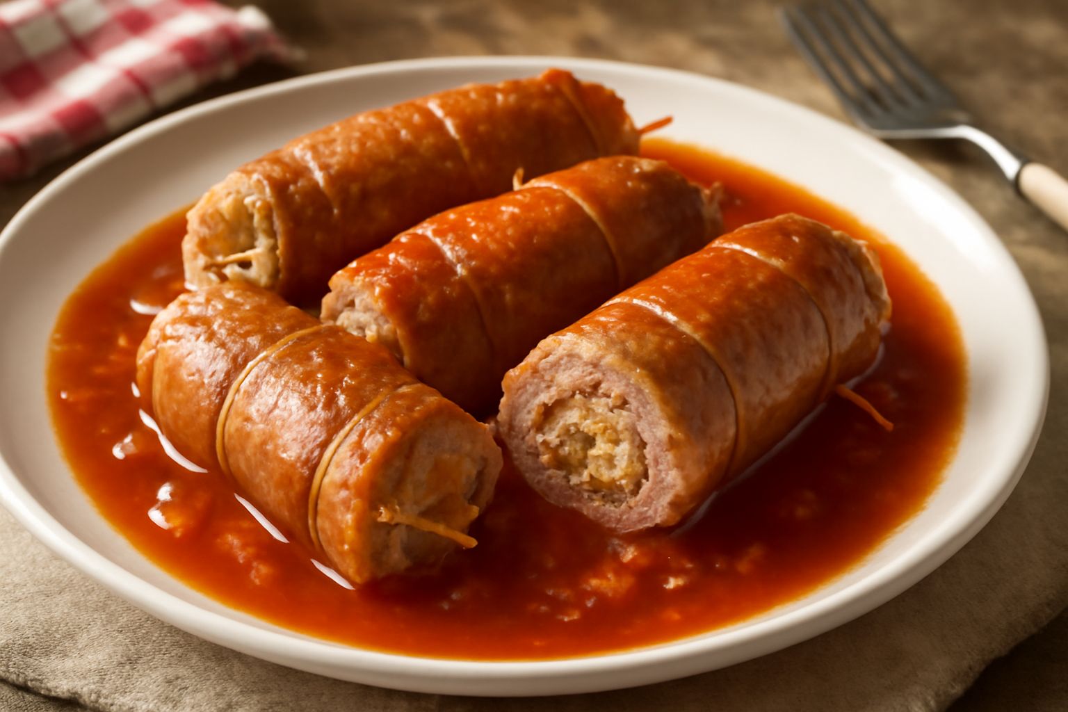 Involtini di vitello