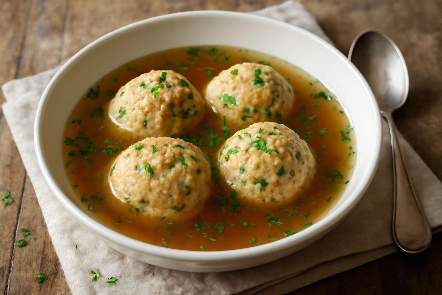 Knödelsuppe da vendita