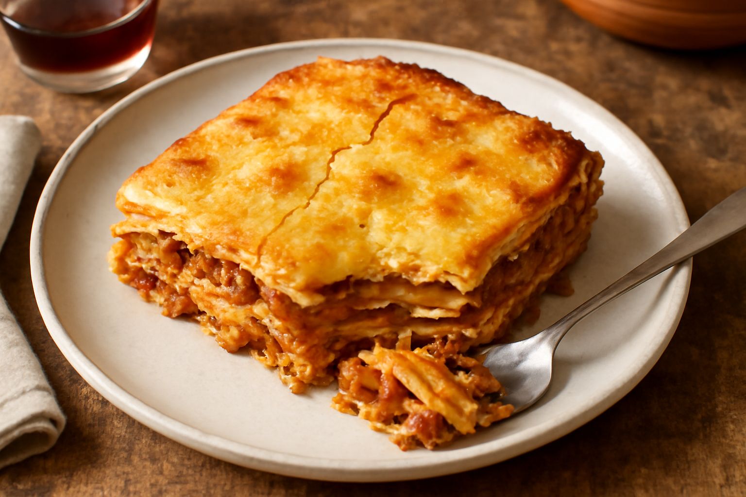Lagane al forno