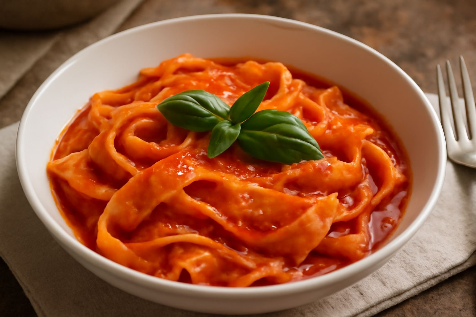 Lagane al sugo di pomodoro