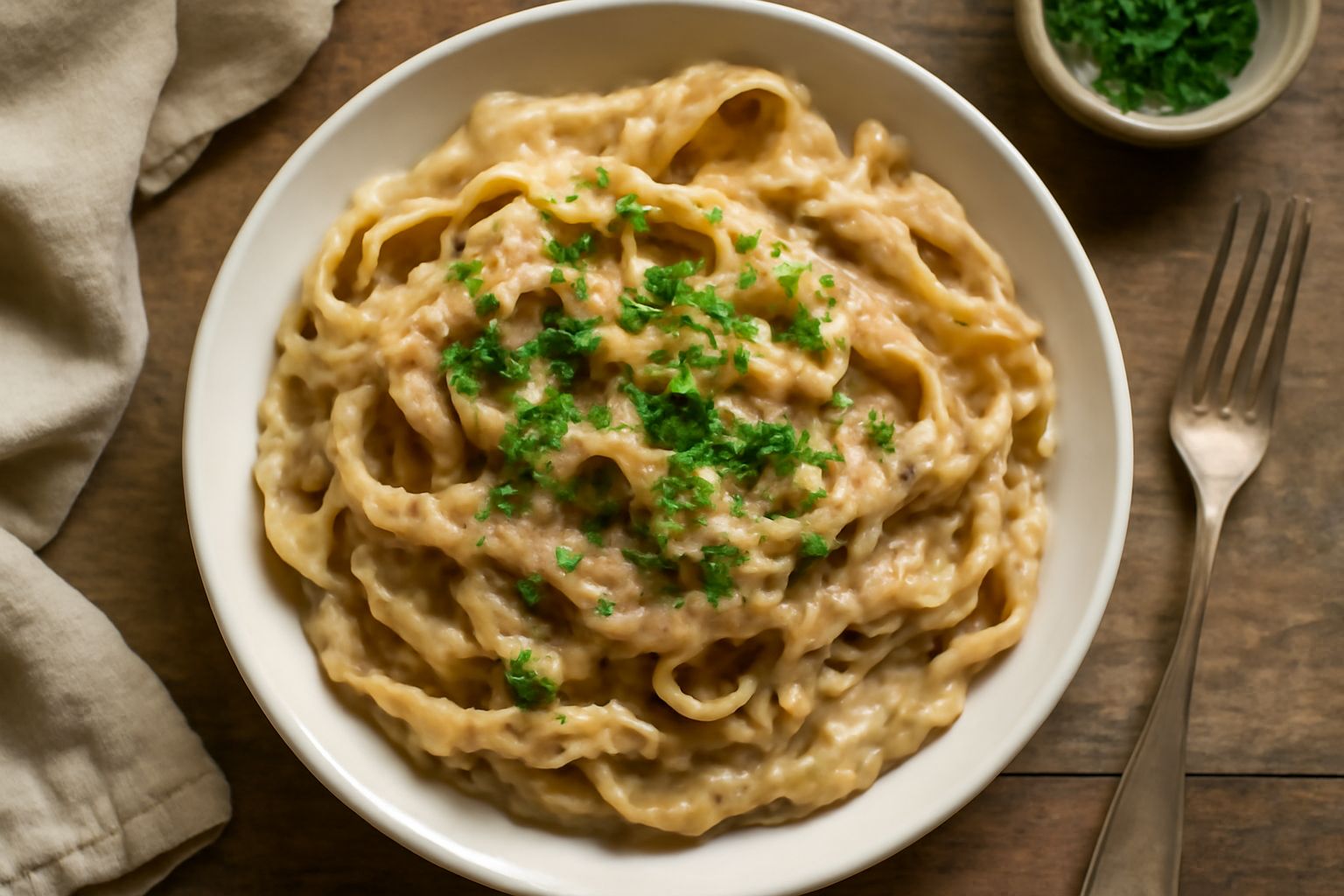 Lagane con sugo di noci
