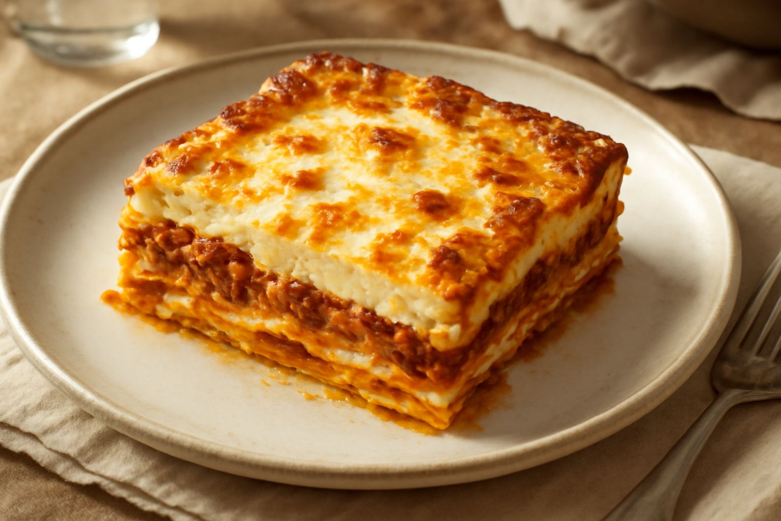 Lasagna con la ricotta