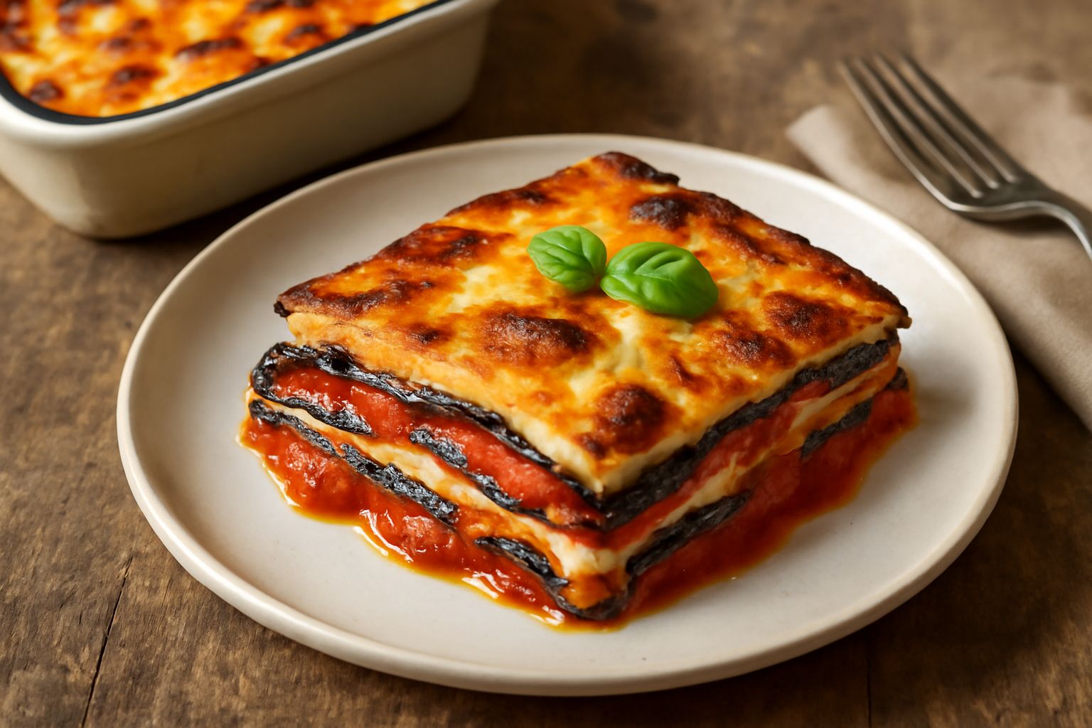 Lasagna di melanzane