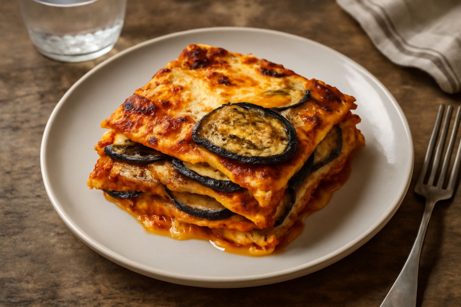 Lasagne con melanzane
