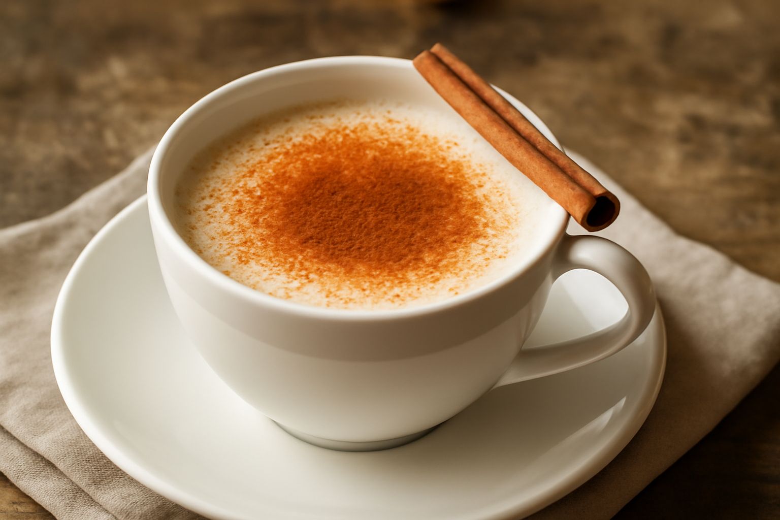 Latte caldo speziato