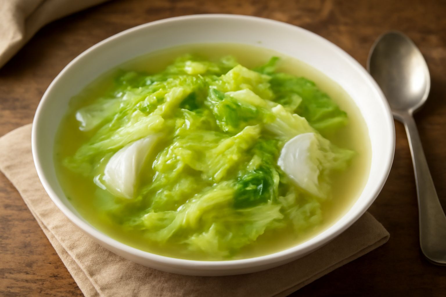 Lattuga in brodo