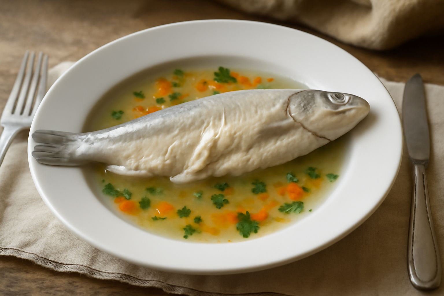 Lavarello bollito