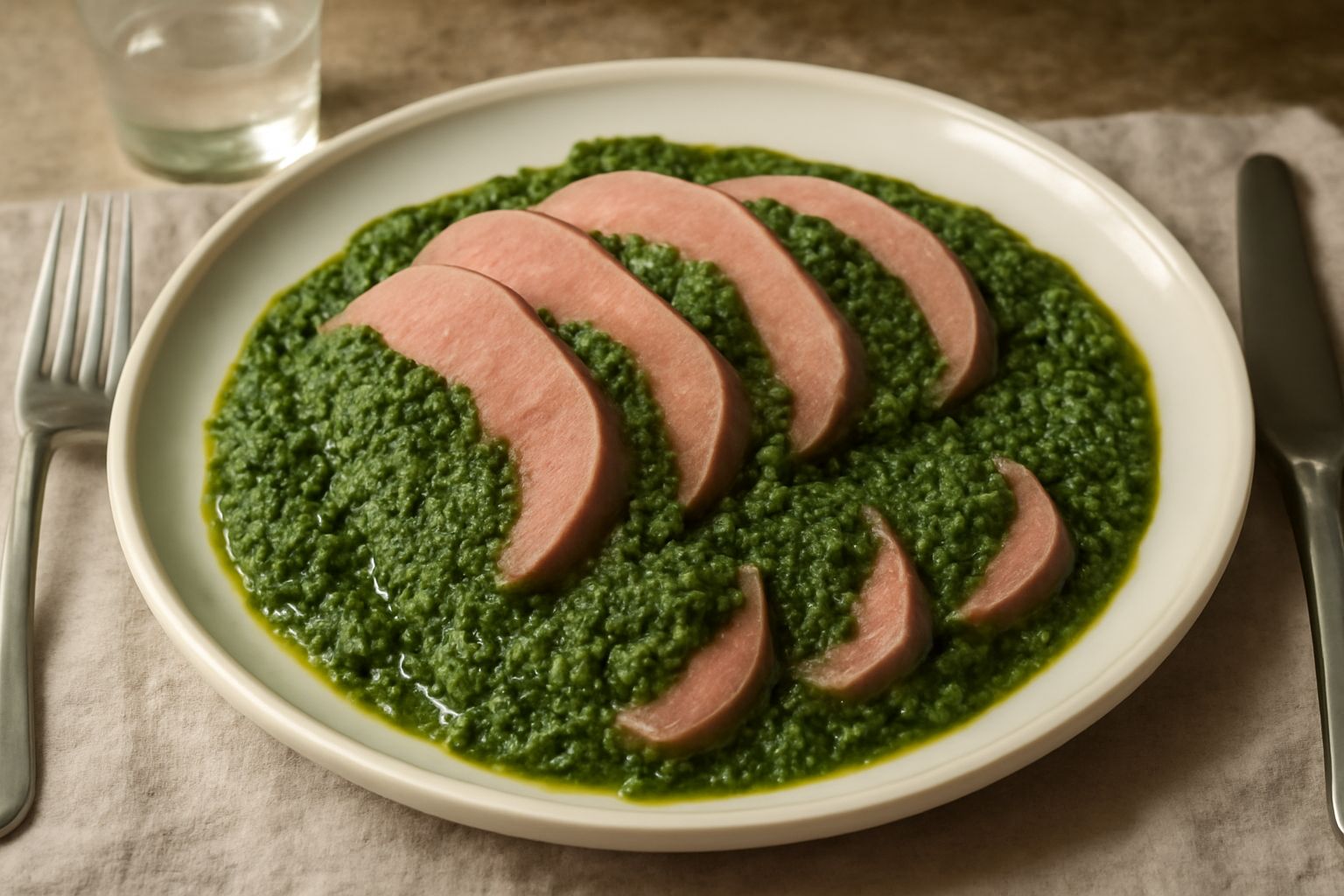 Lingua fredda in salsa verde