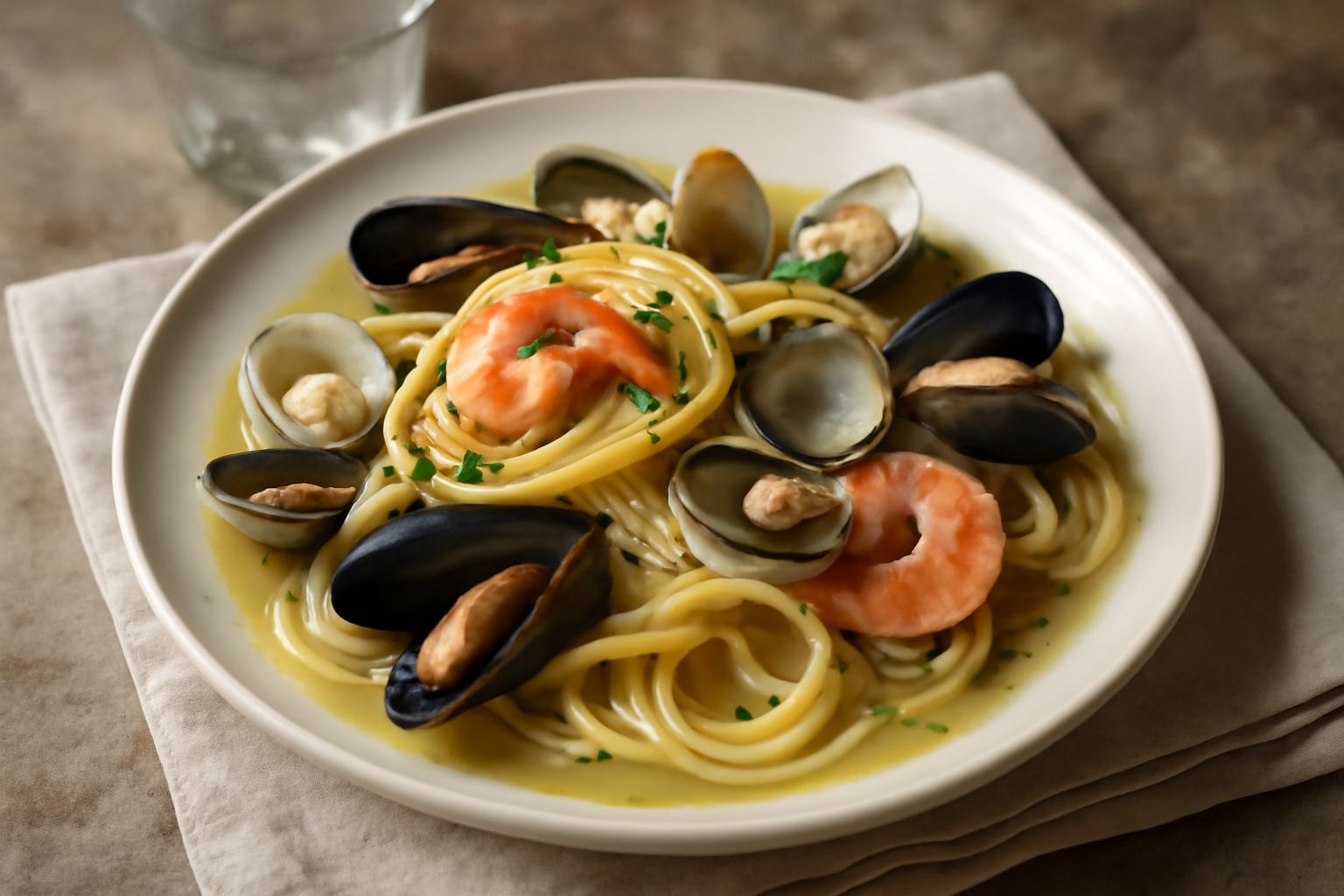 Linguine ai frutti di mare
