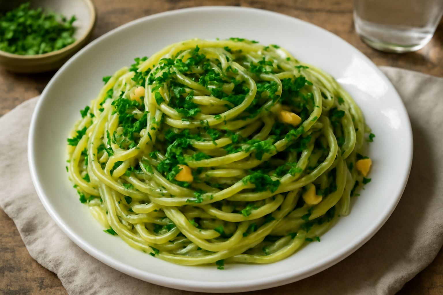 Linguine al prezzemolo