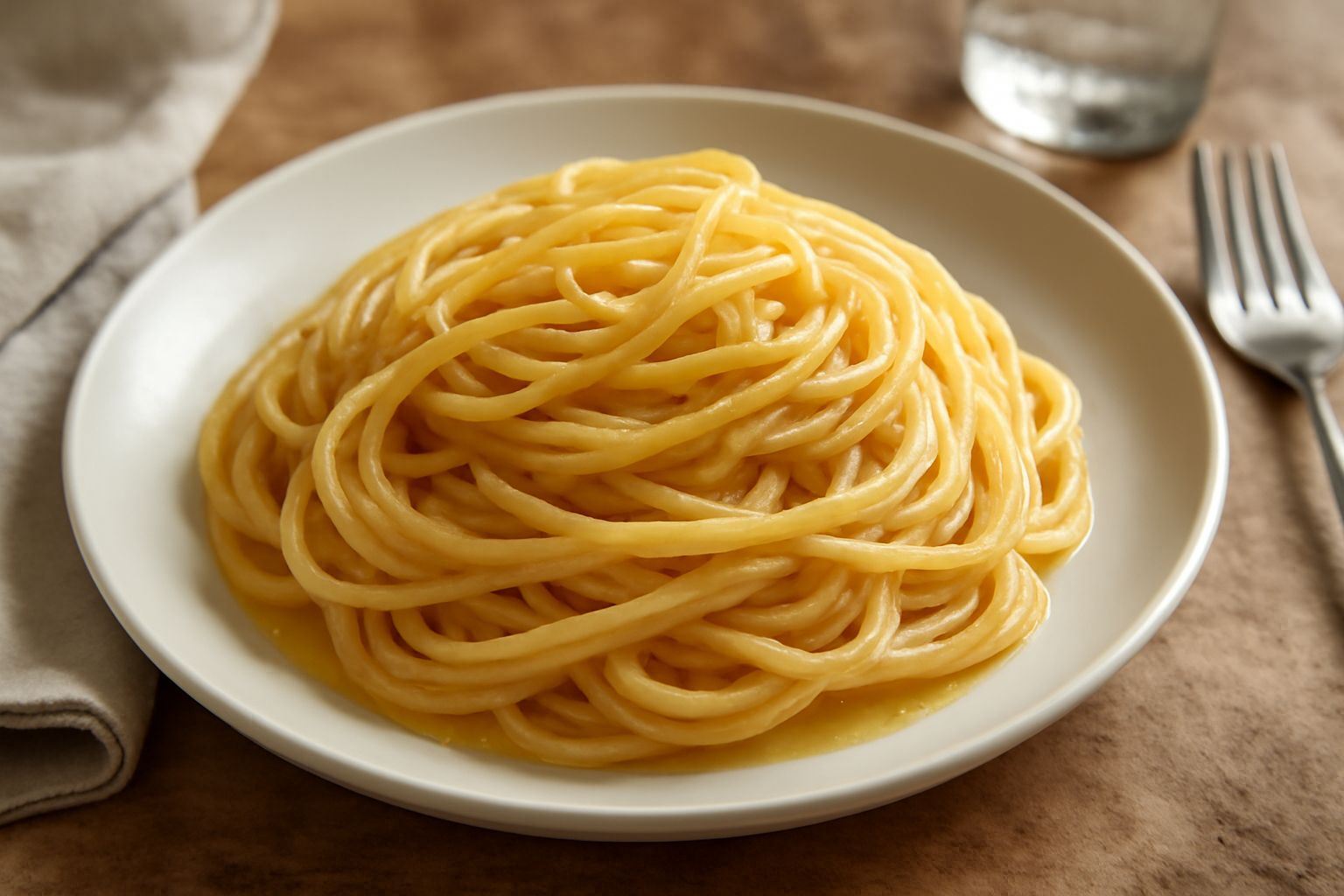 Linguine al sugo di alici