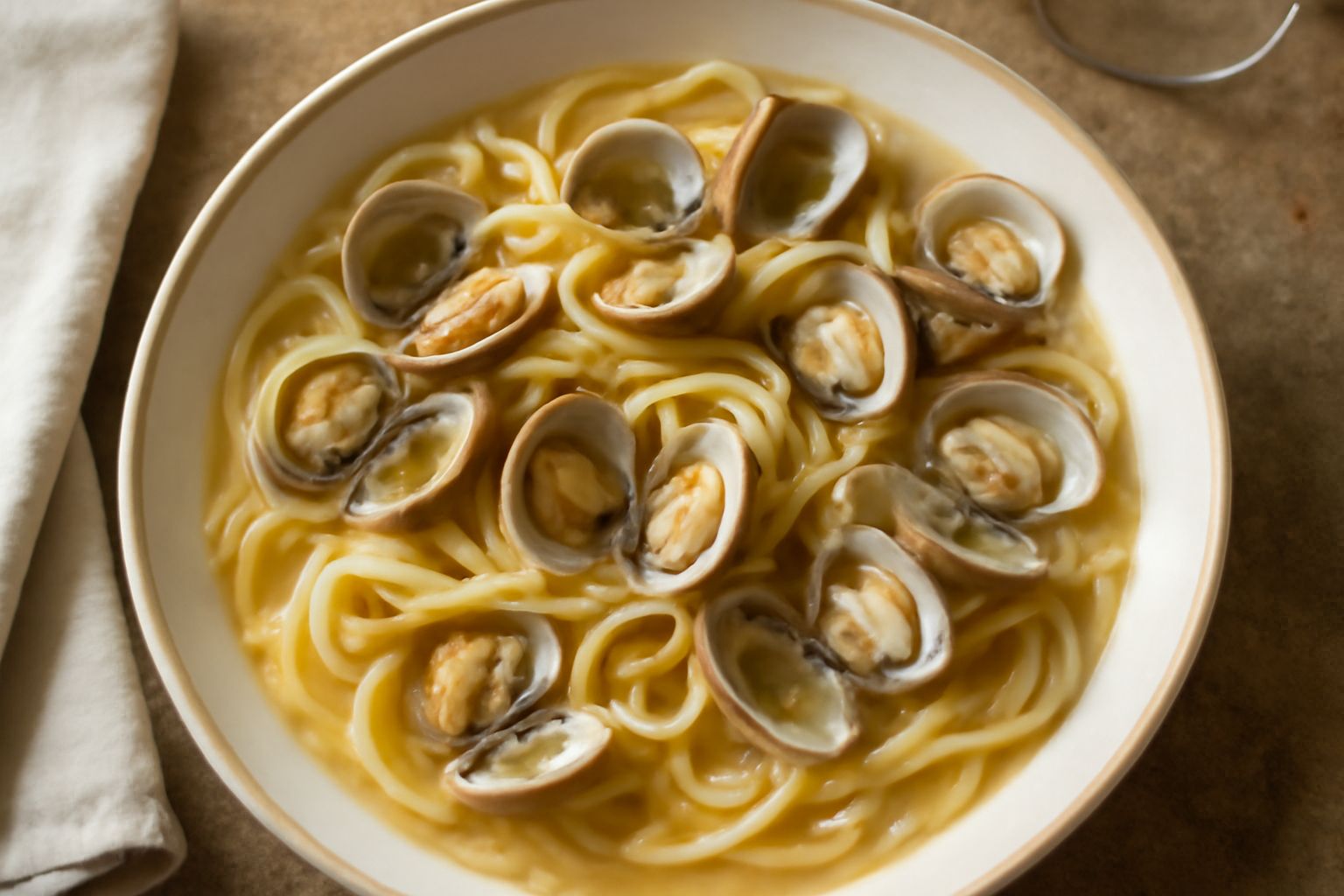 Linguine alle arselle