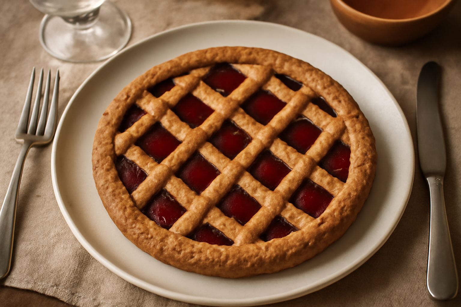 Linzer torte piemontese