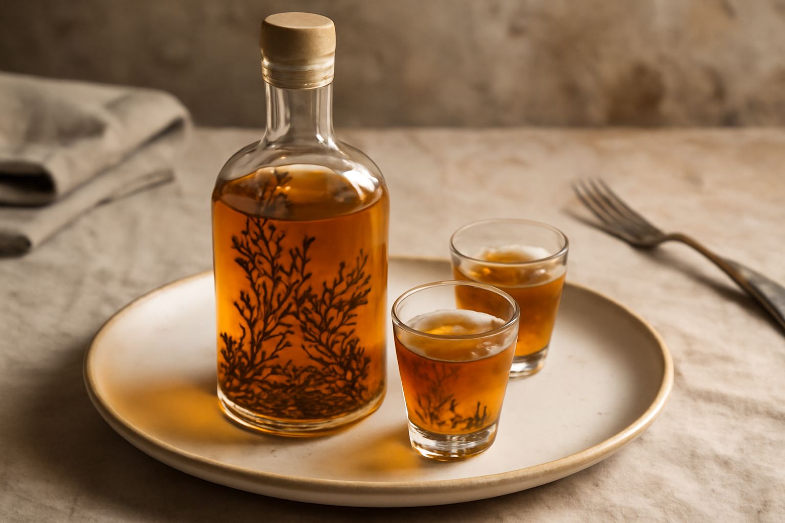 Liquore alle erbe di campo