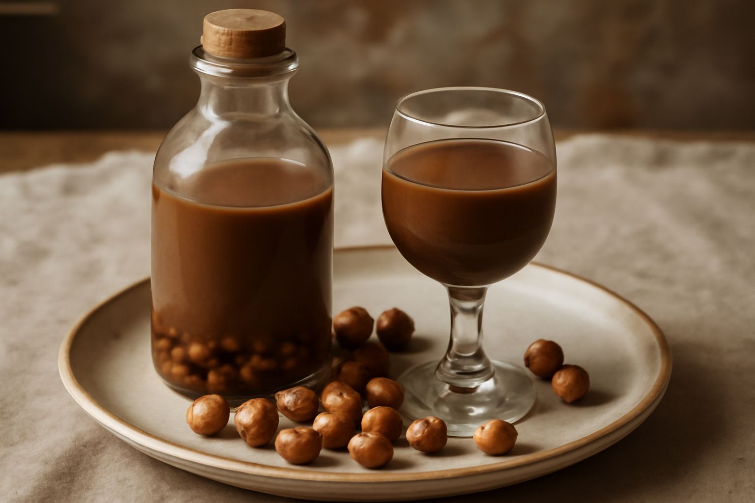 Liquore alle nocciole piemontesi