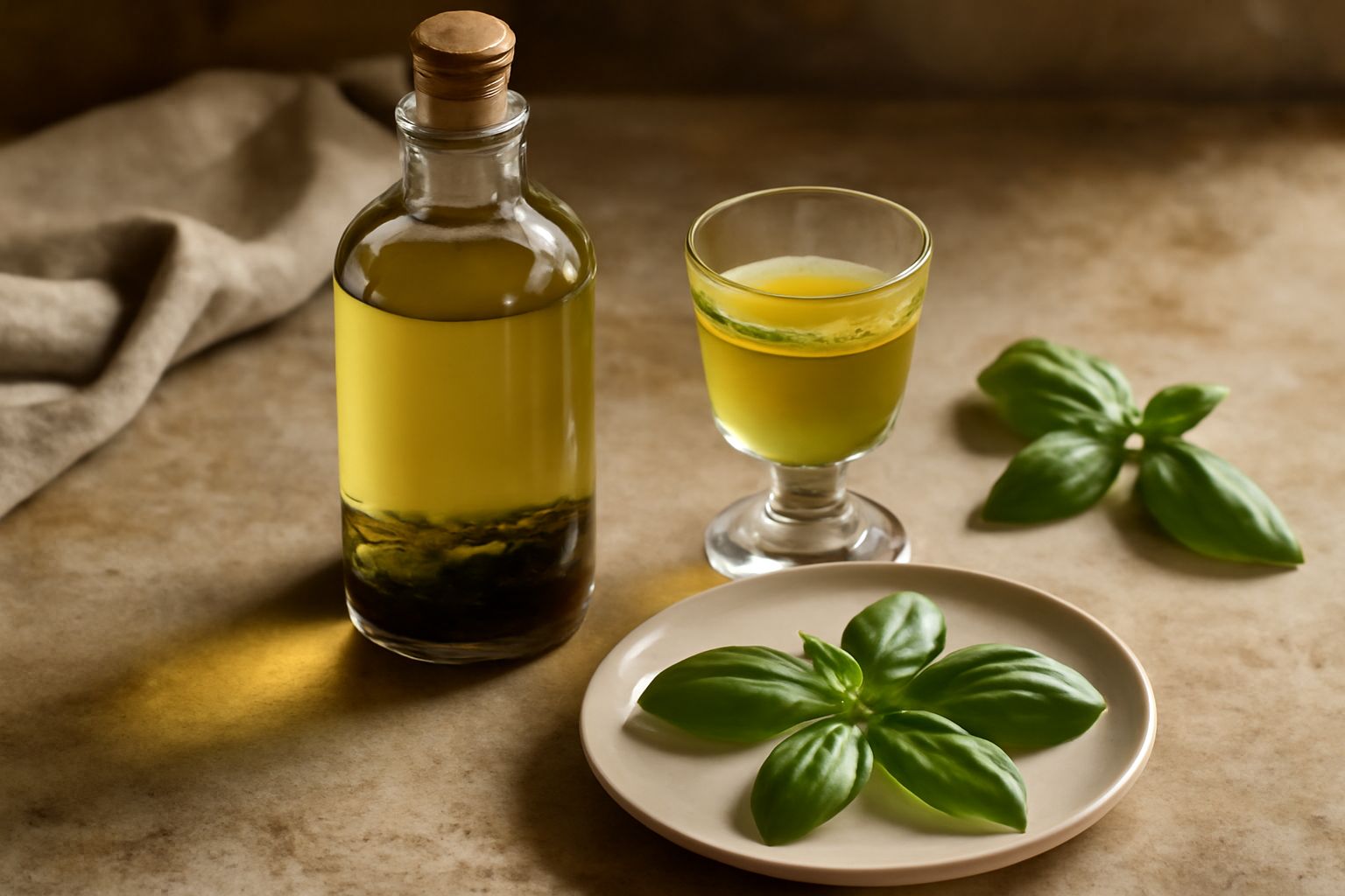 Liquore di basilico