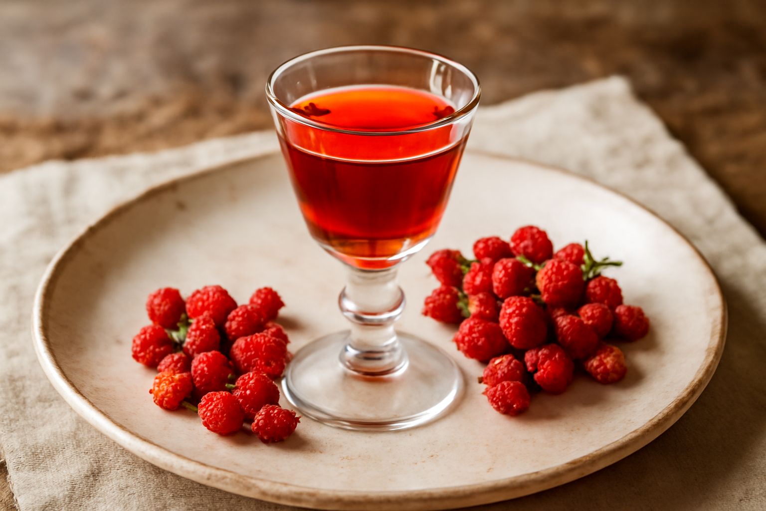 Liquore di fragola selvatica