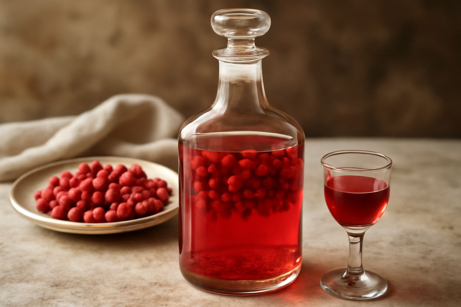 Liquore di fragoline di bosco