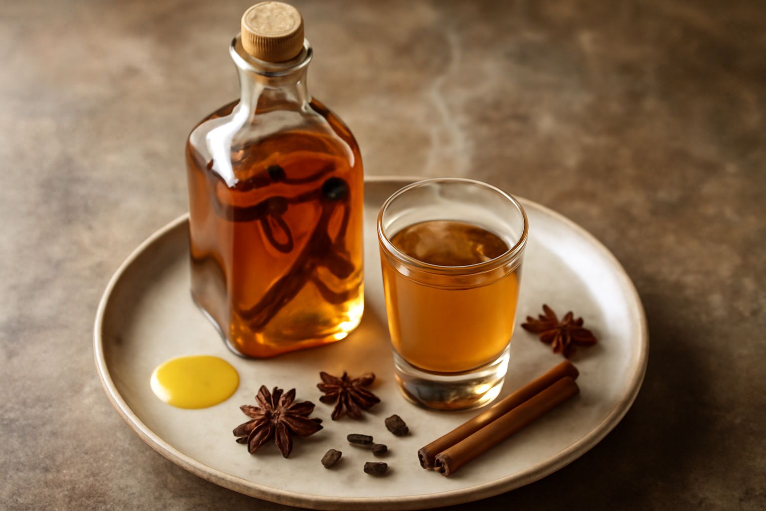 Liquore di miele e spezie