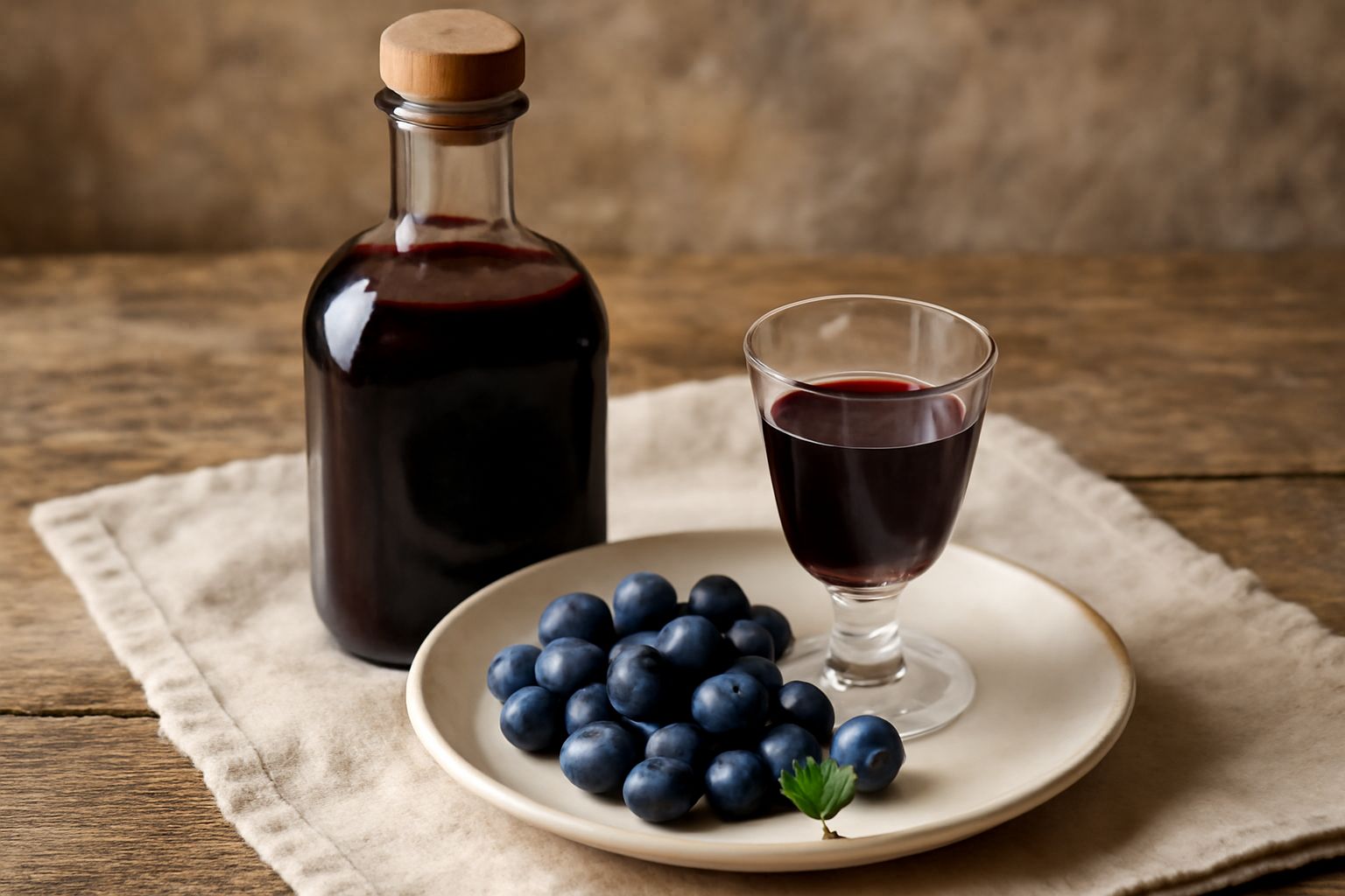 Liquore di mirtillo