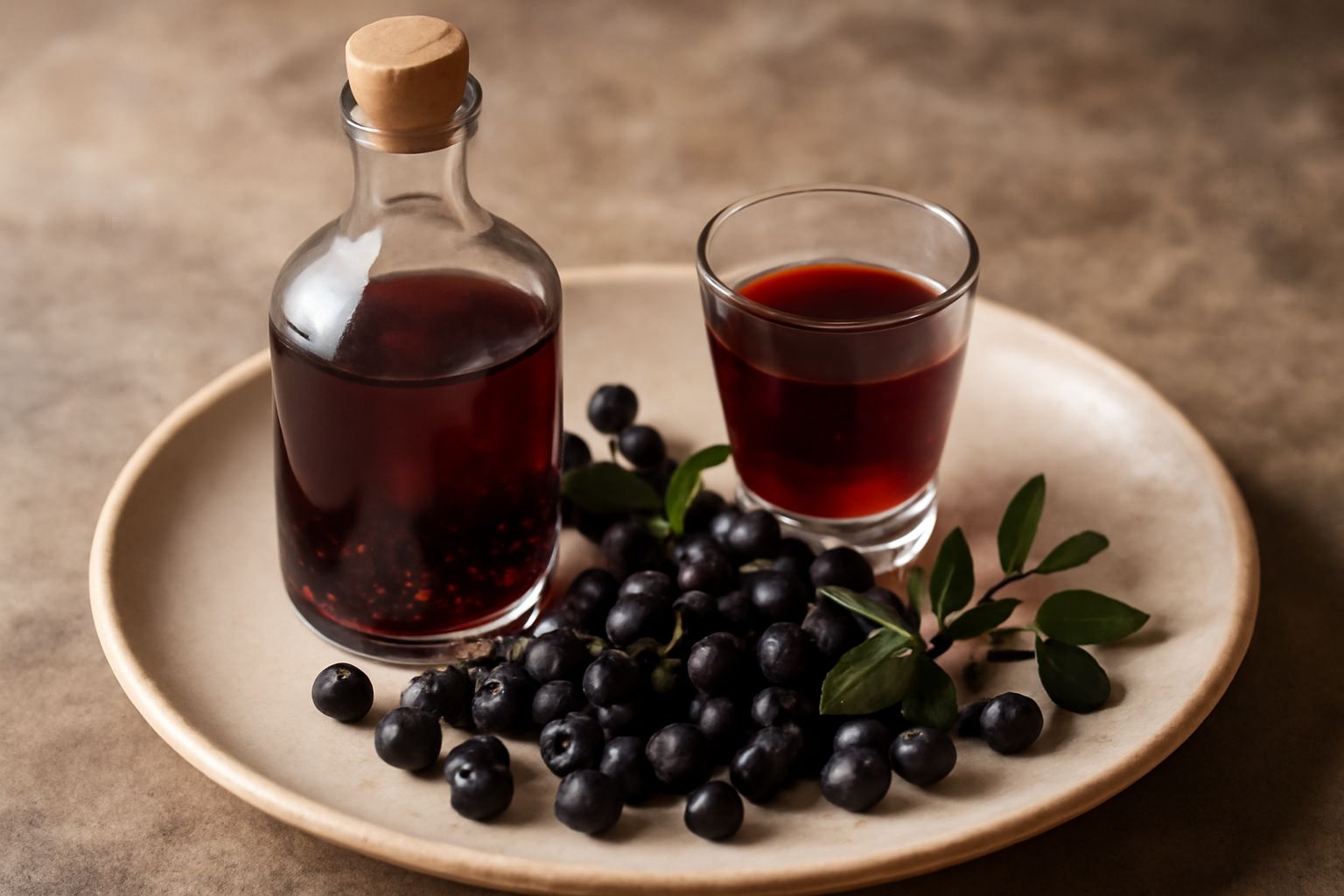 Liquore di mirto nero