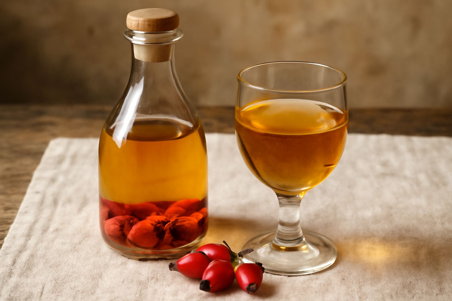 Liquore di Rosa Canina