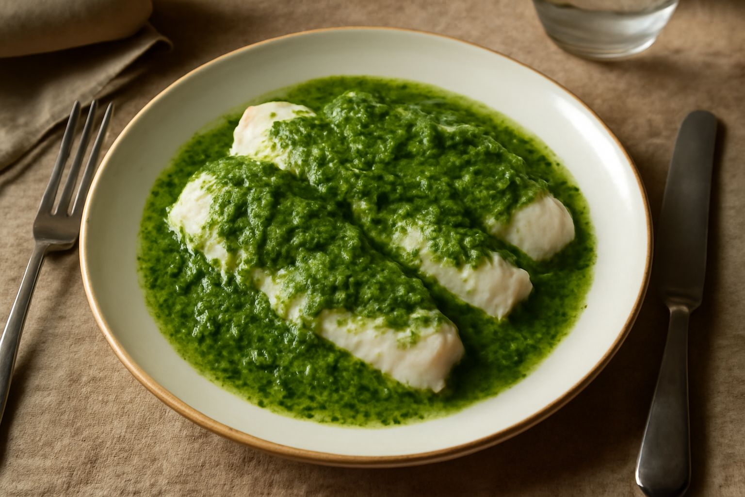 Luccio in salsa verde