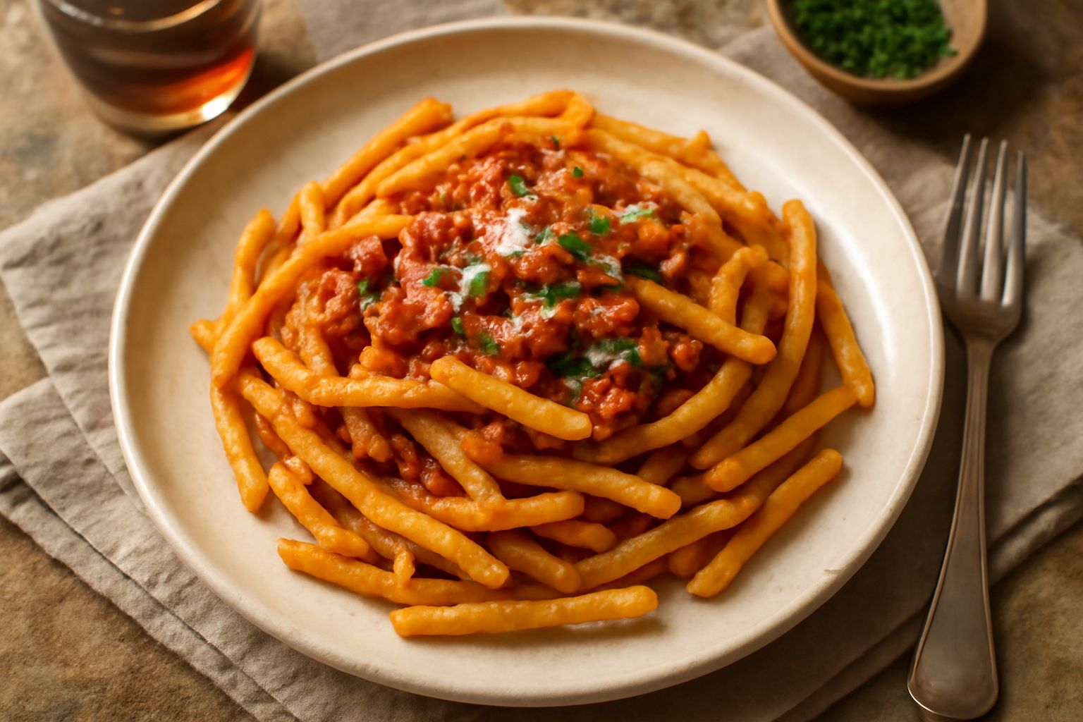 Maccaroni alla chitarra