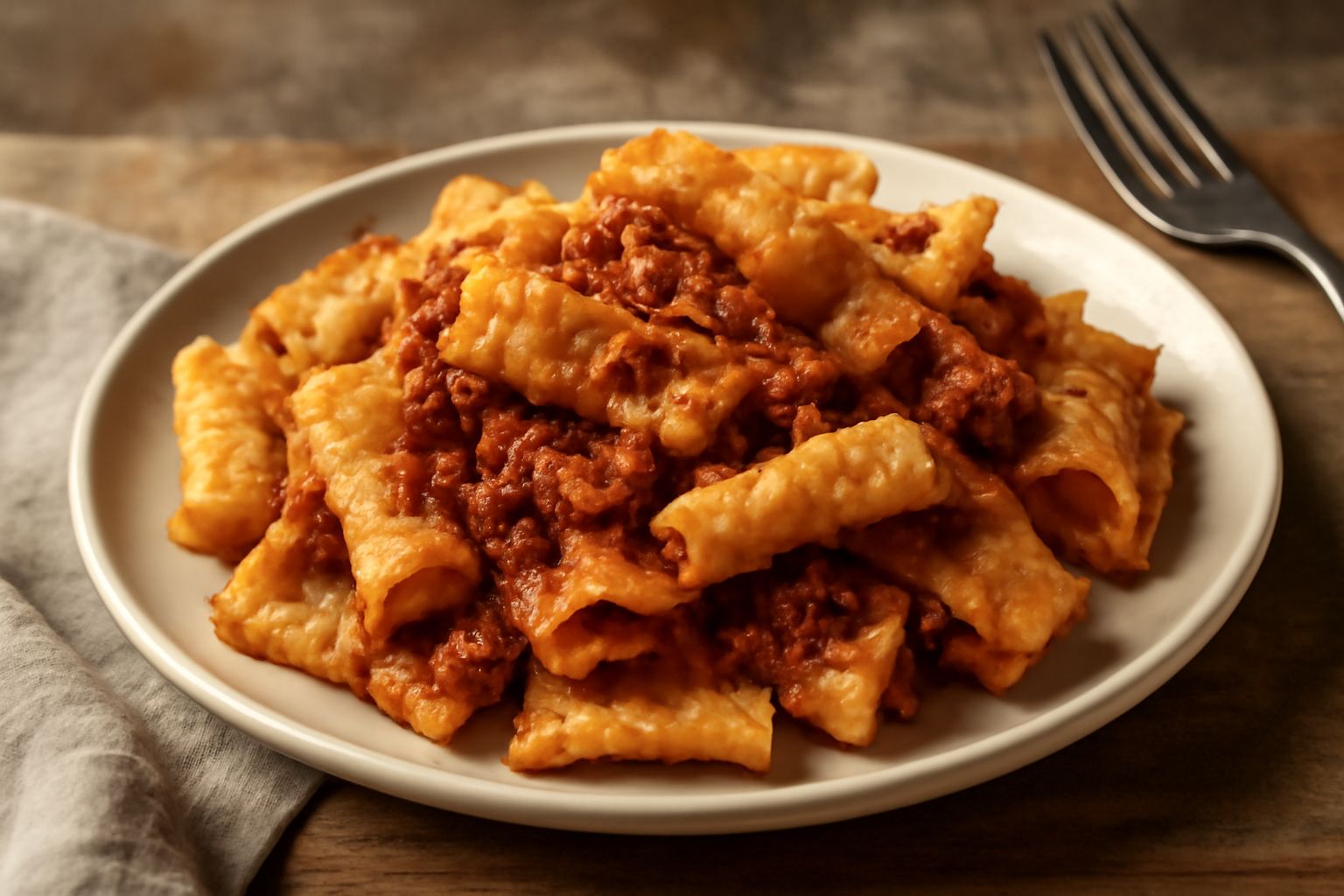 Maccarrones frieddus