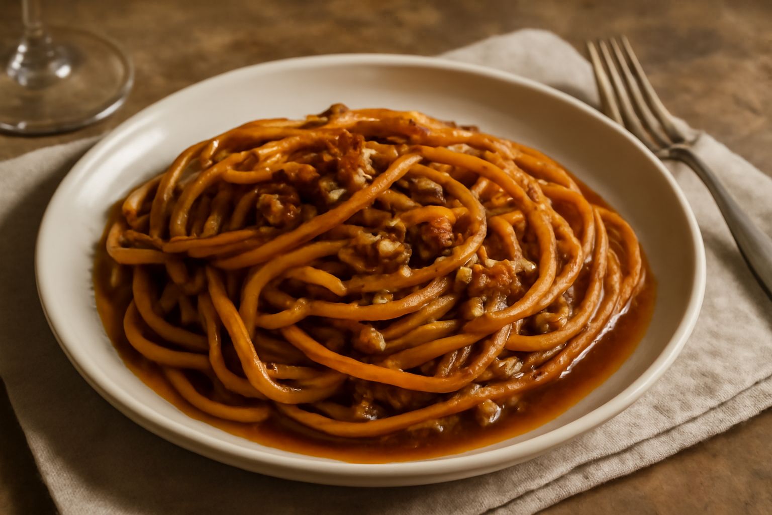 Maccarruni al ragù