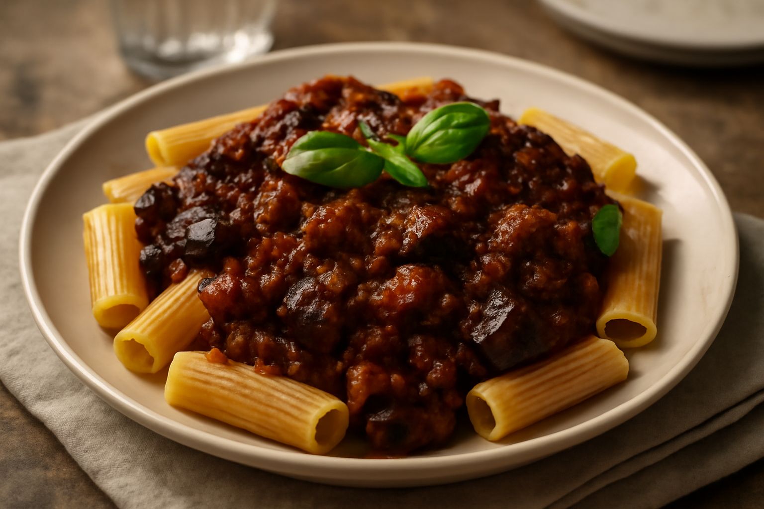 Maccarruni ca' la brusa