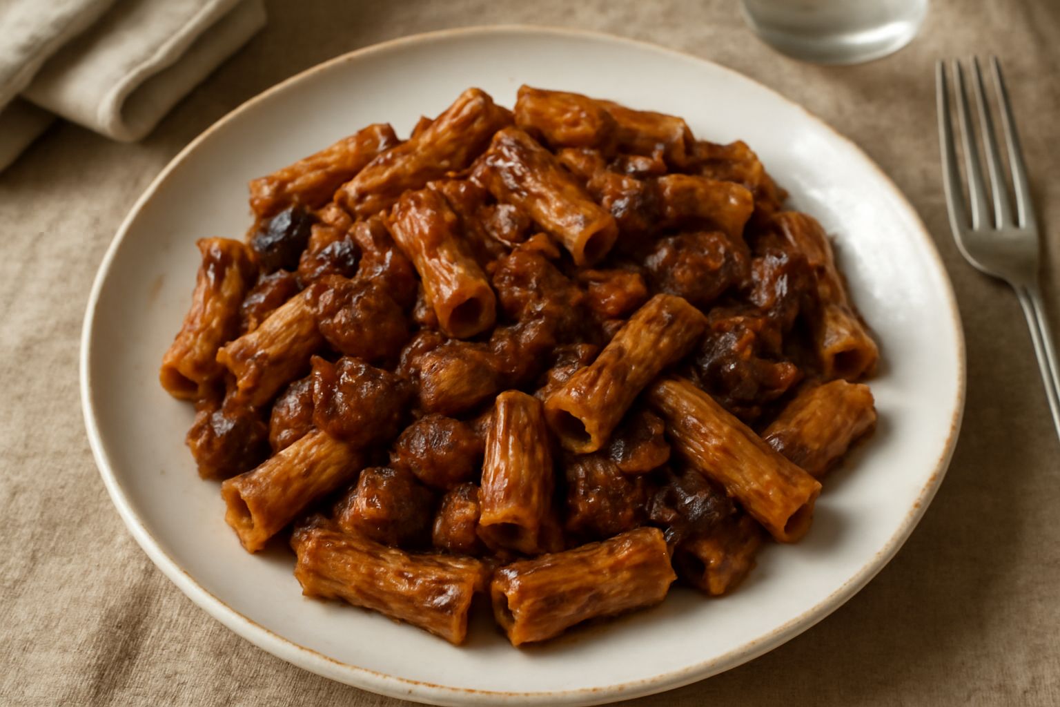 Maccarruni ca' ncasciata