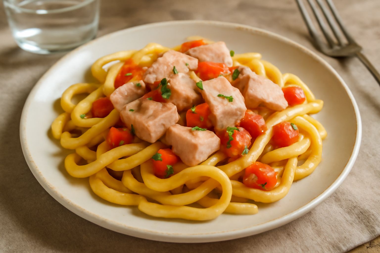 Maccarruni chi pisci spata
