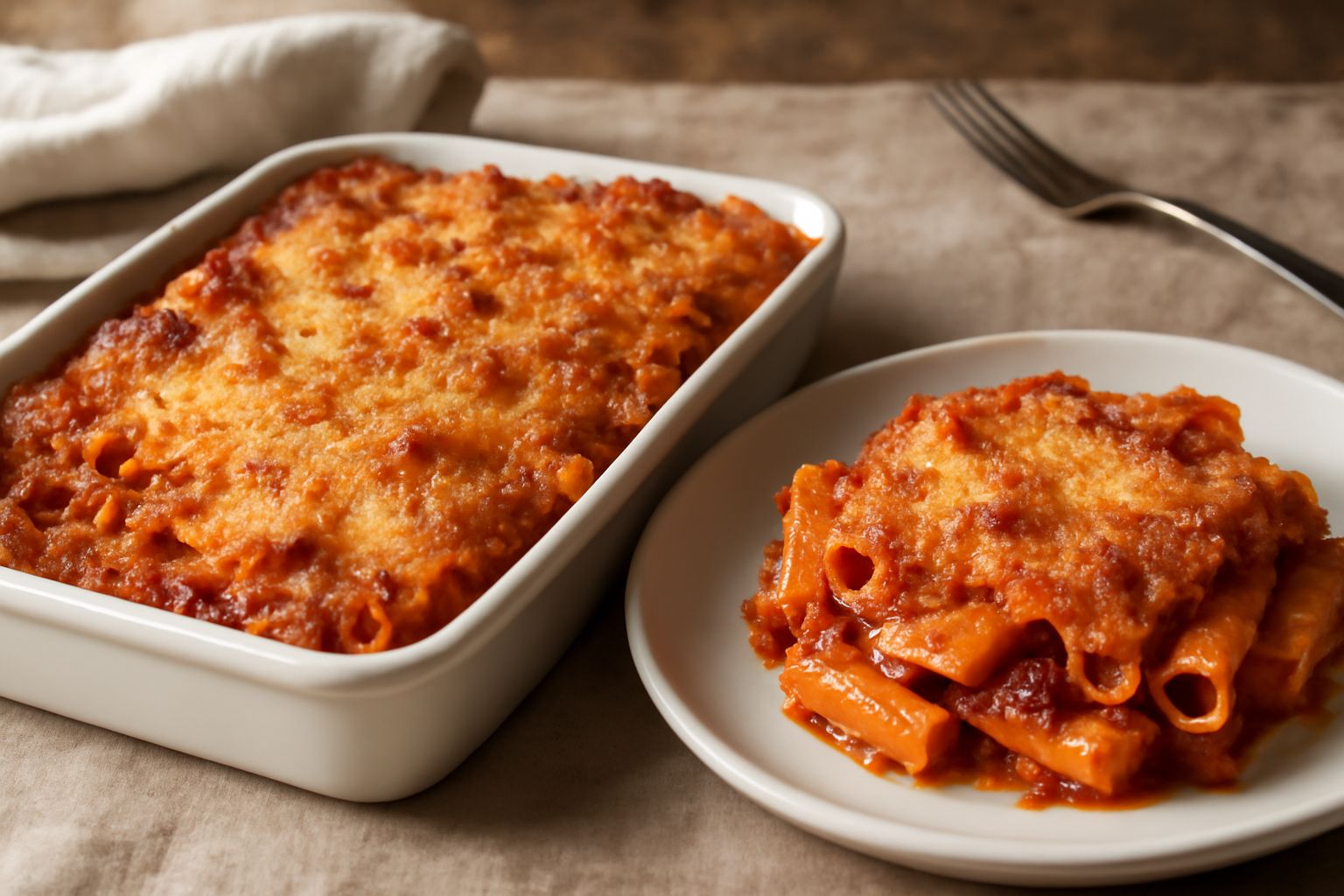 Maccheroni al forno