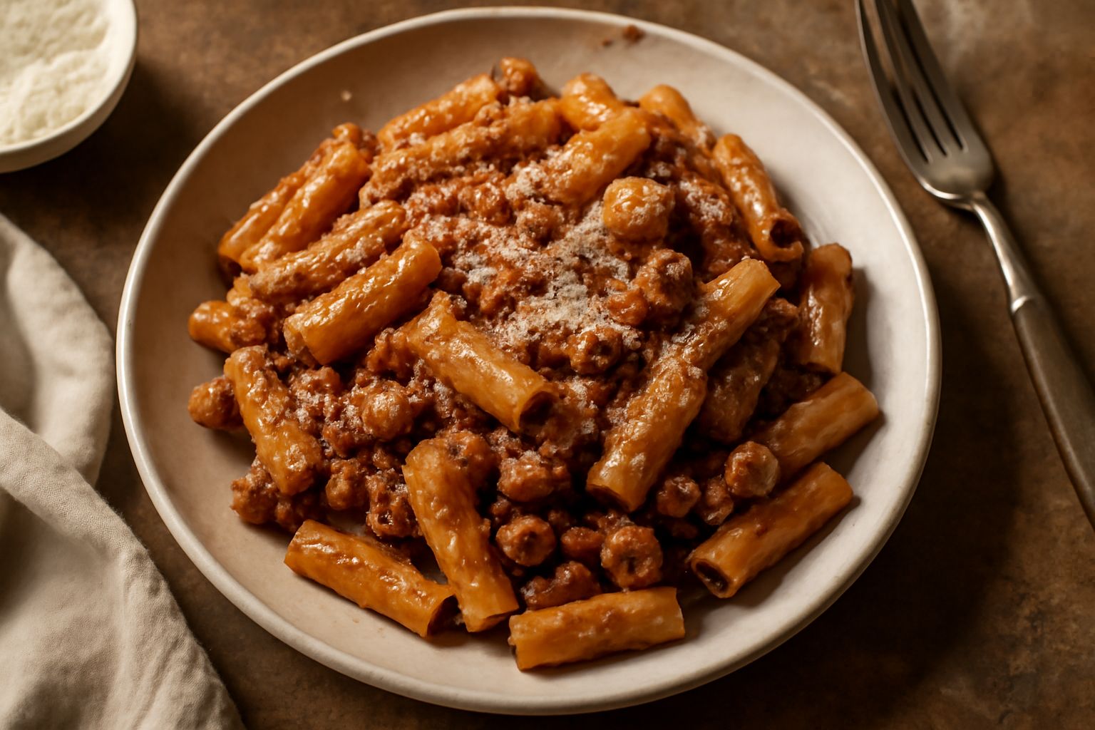 Maccheroni al ragù