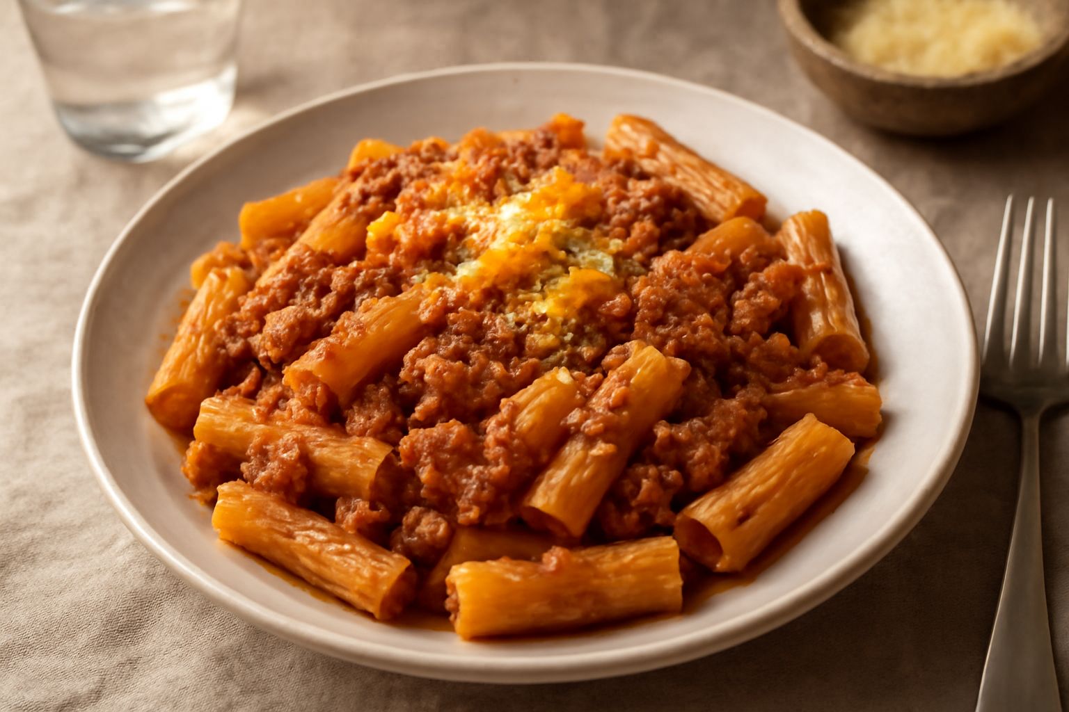 Maccheroni al sugo di carne