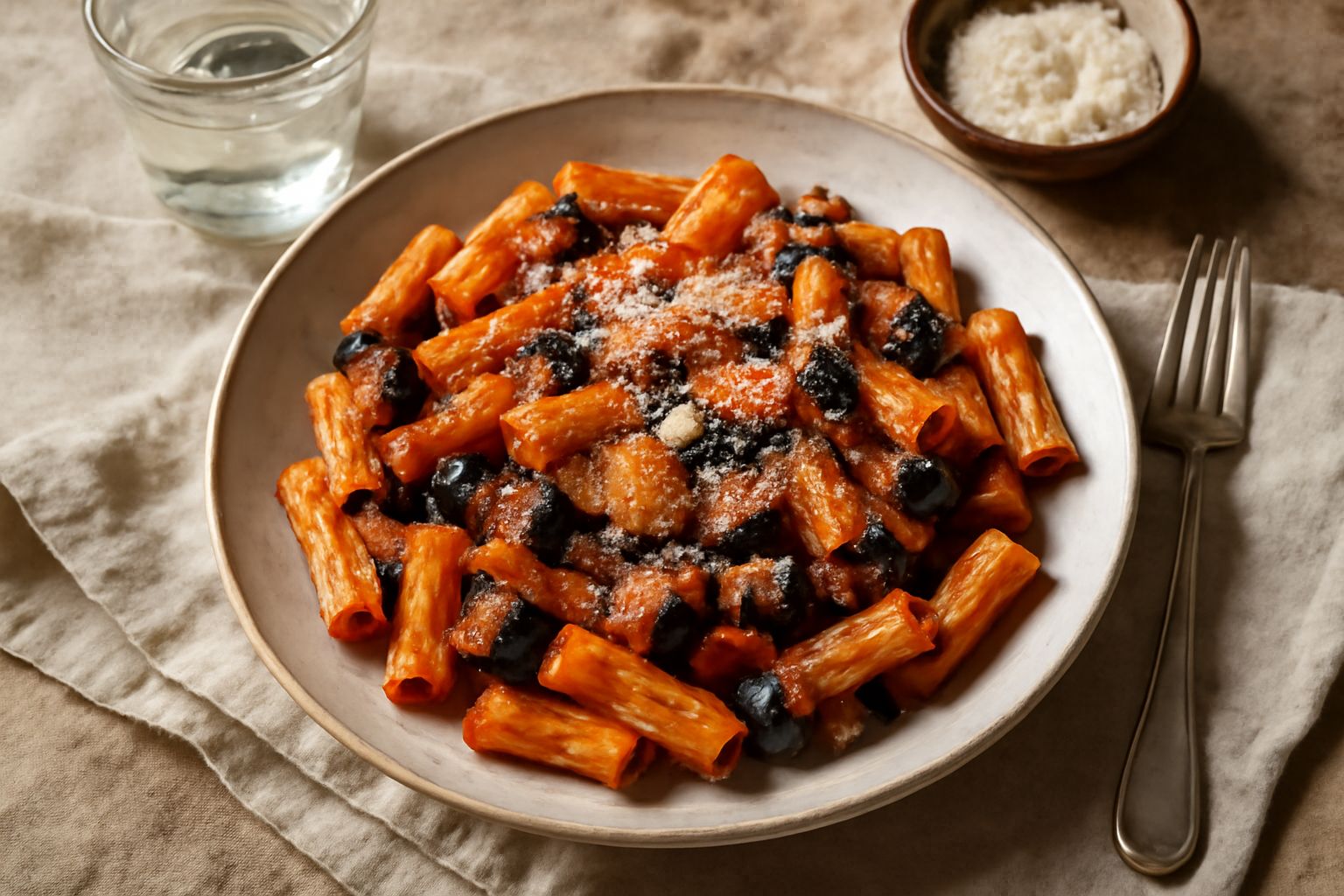 Maccheroni alle melanzane