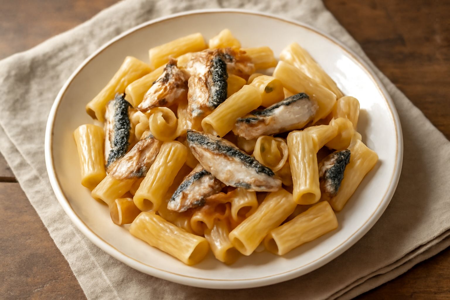 Maccheroni con le sardine