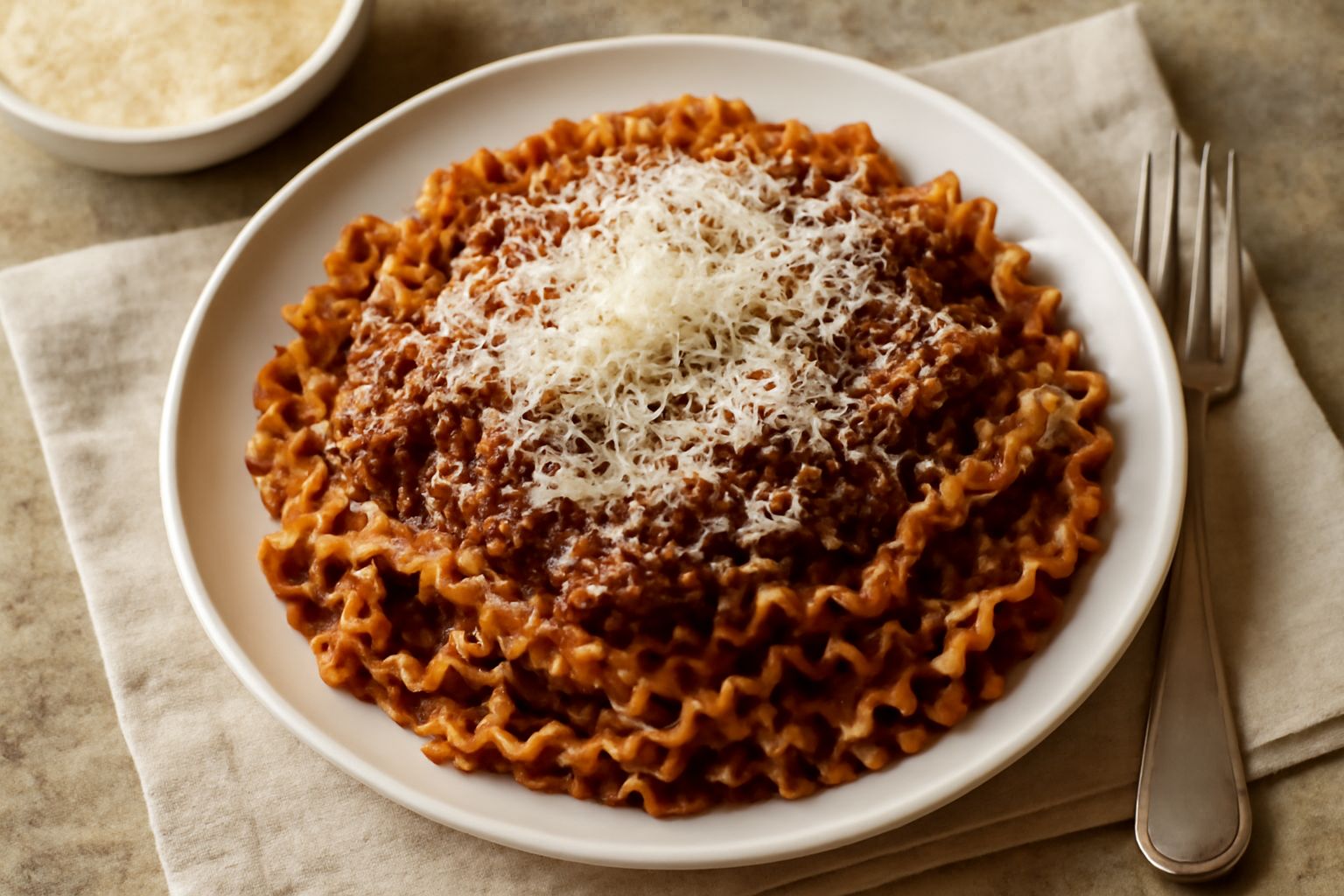 Mafaldini al ragù