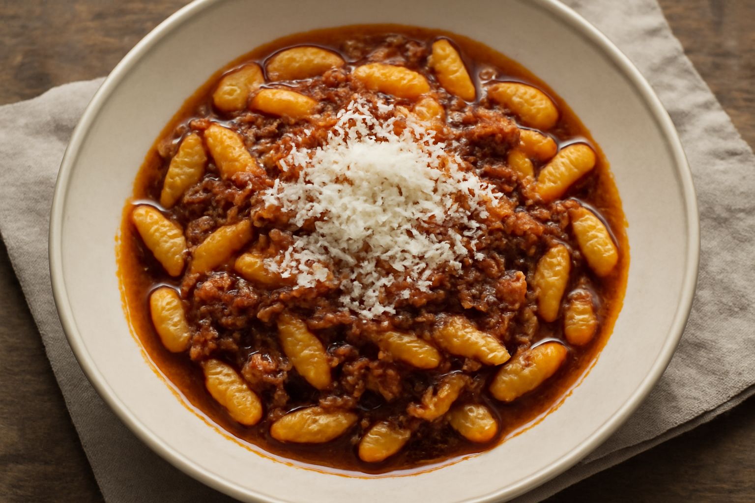 Malloreddus con ragù