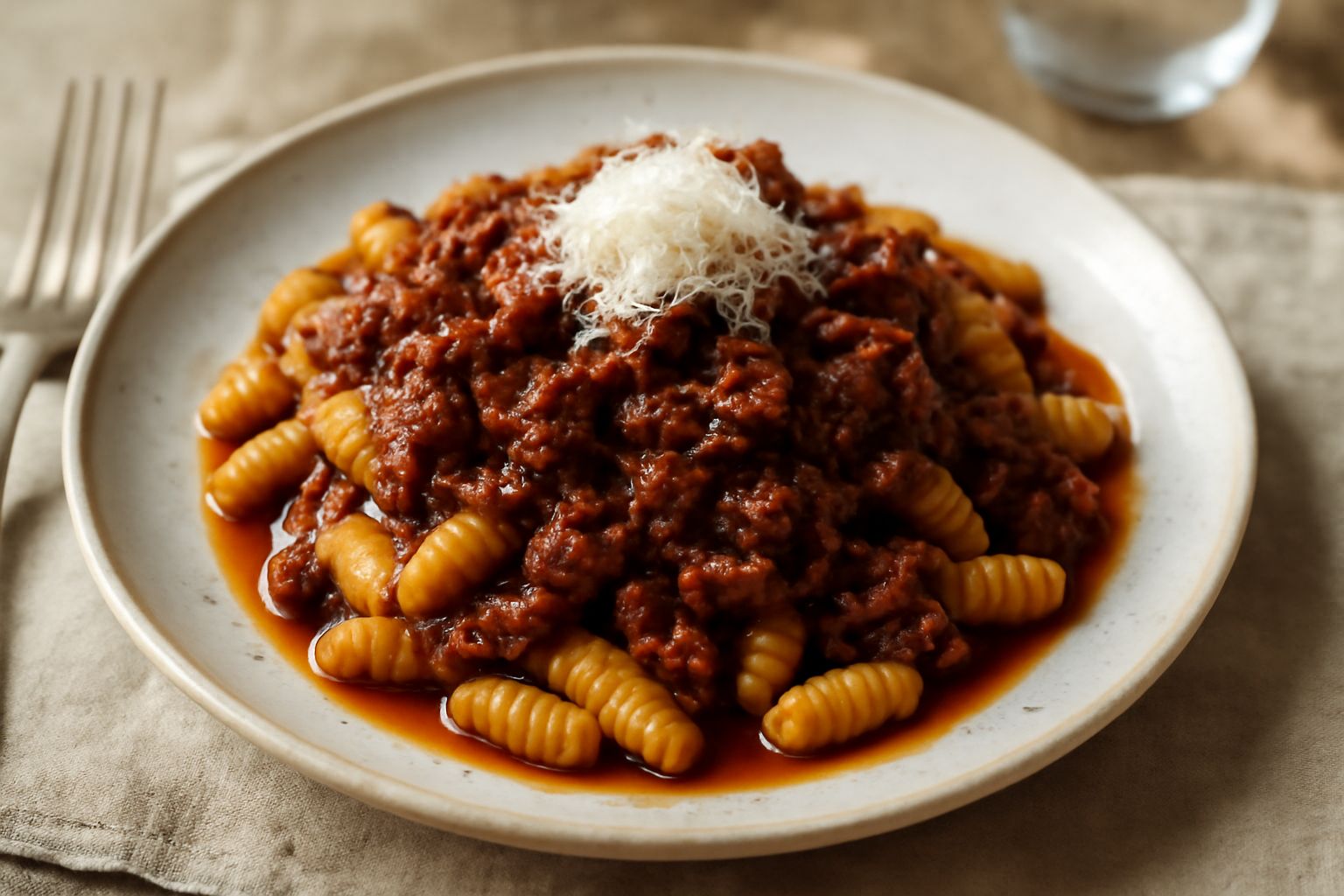 Malloreddus con ragù di lepre
