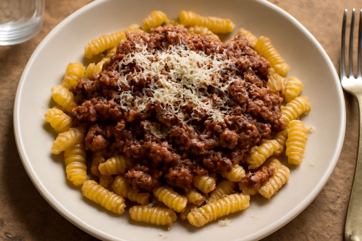 Malloreddus cun ragù de corada