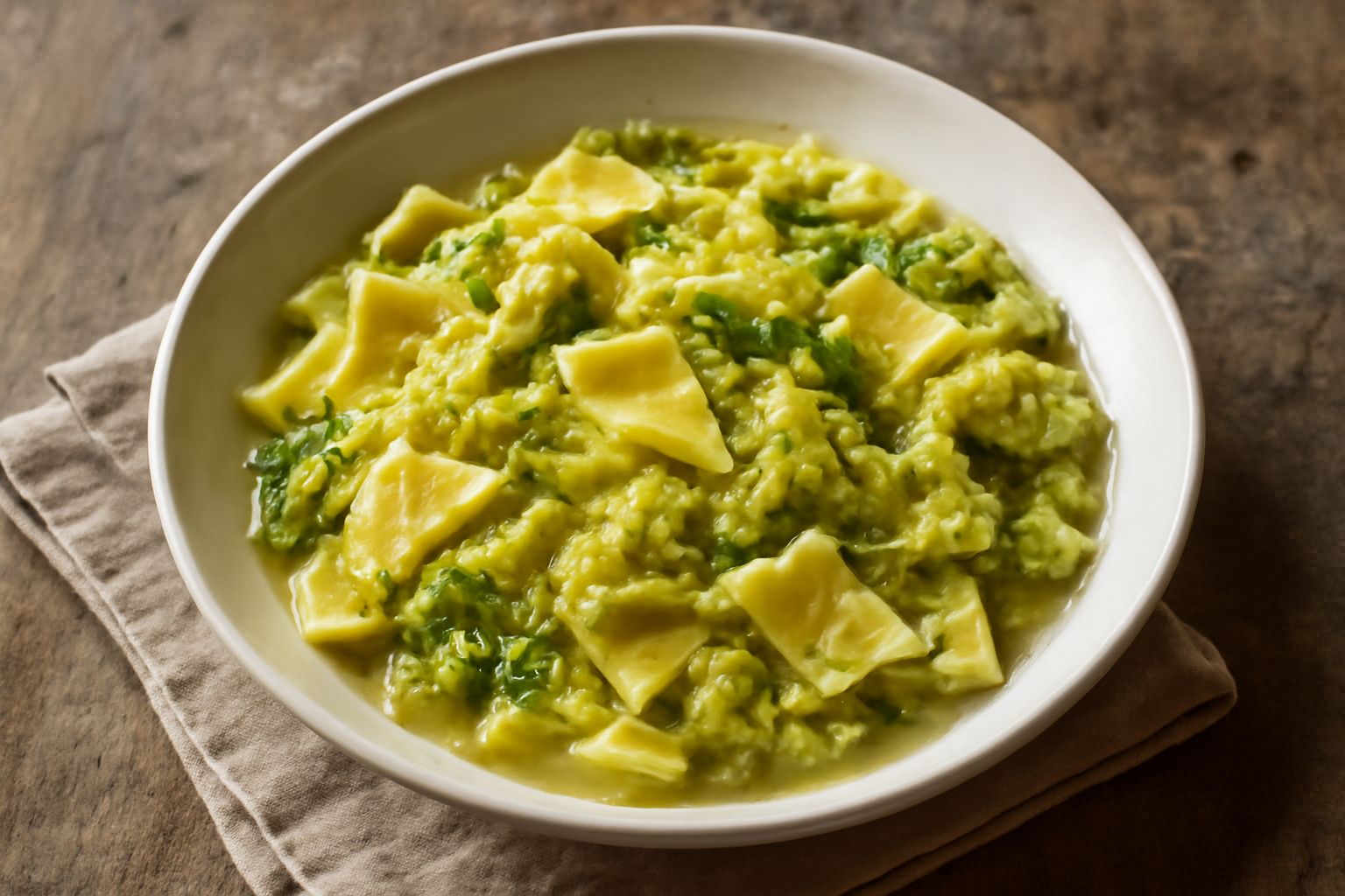 Maltagliati con cavolo verza