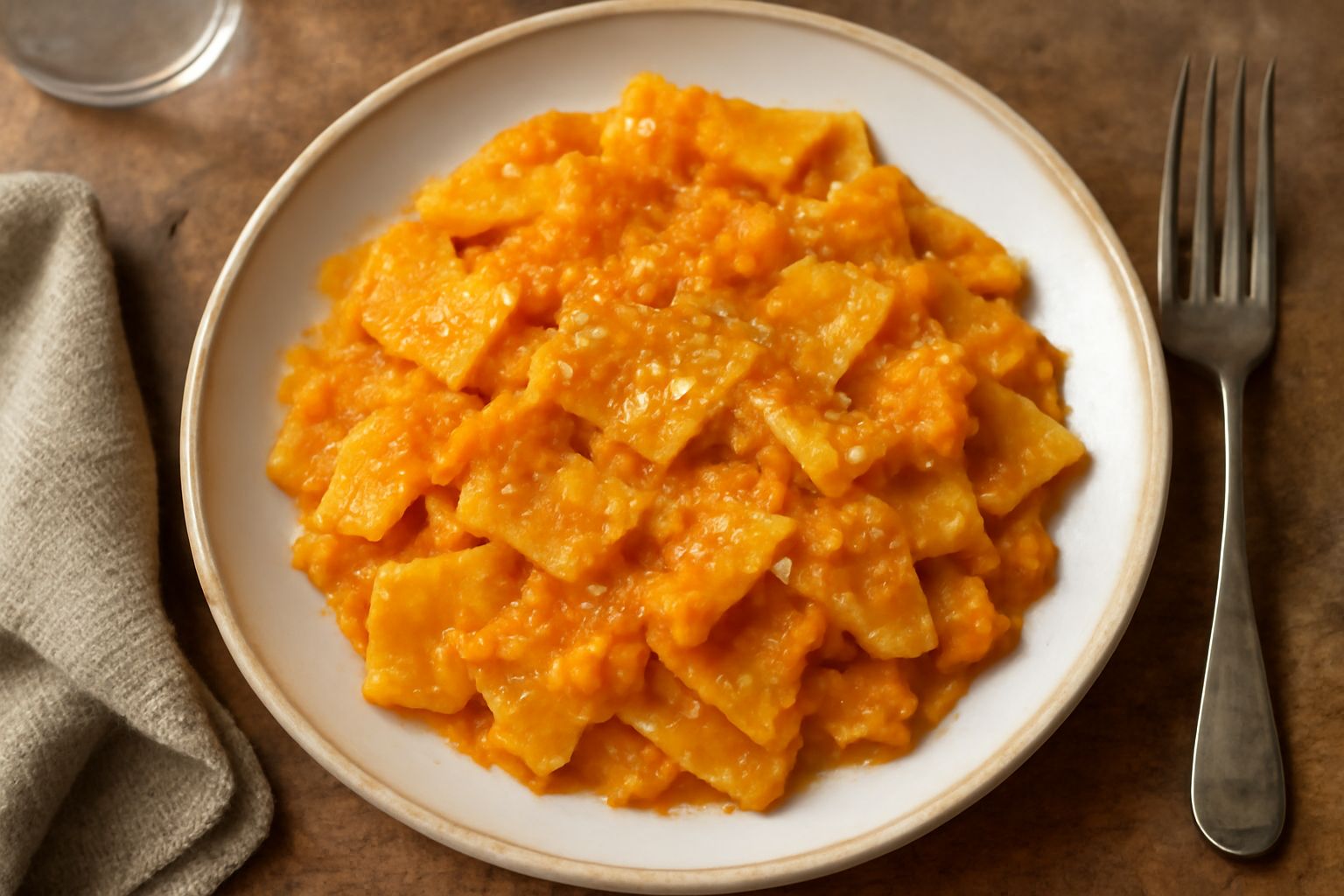 Maltagliati con le zucche