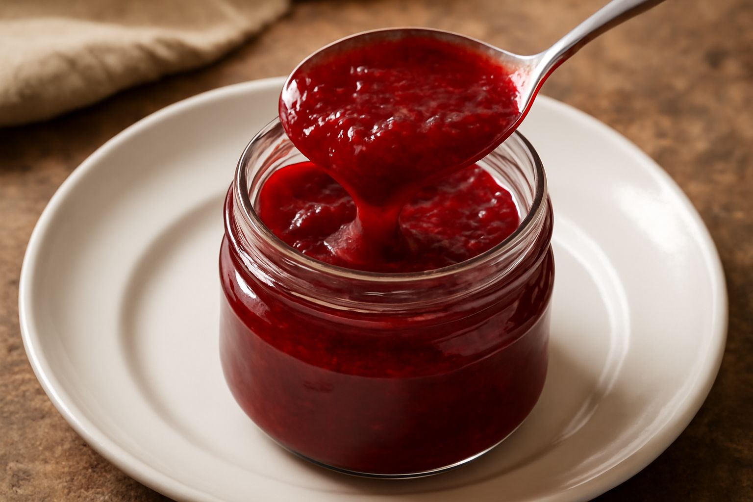 Marmellata di fragole di bosco