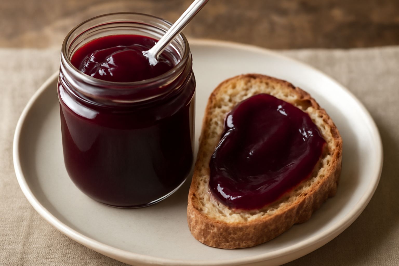 Marmellata di uva fragola