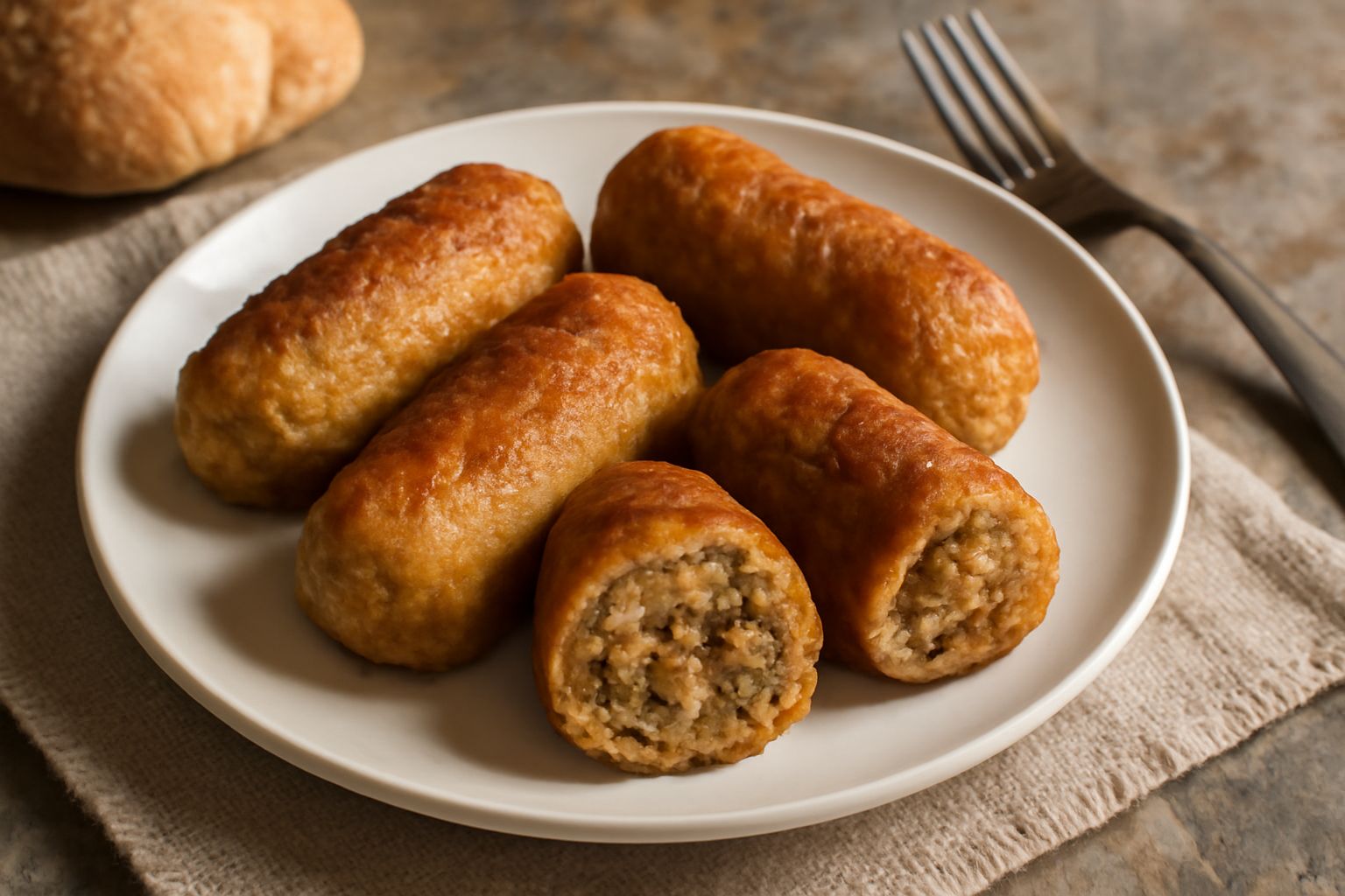 Mazzarelle con pane