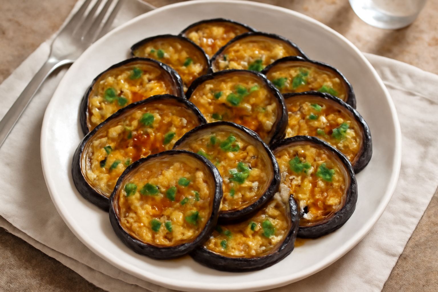 Melanzane al forno fredde