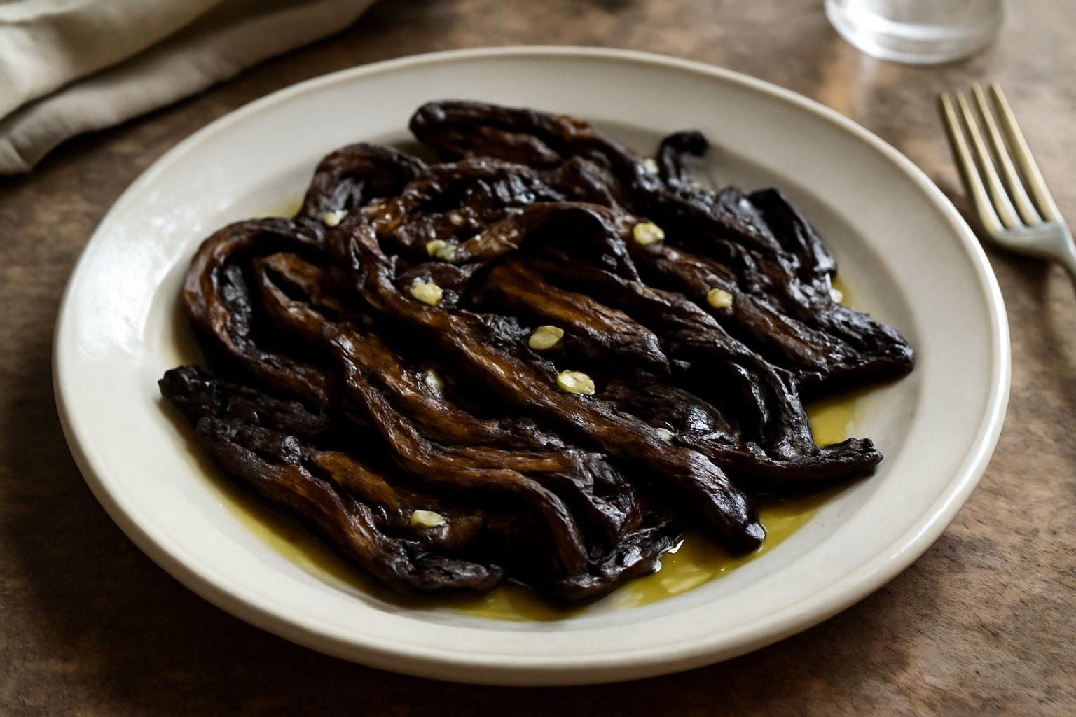 Melanzane alla brace conservate