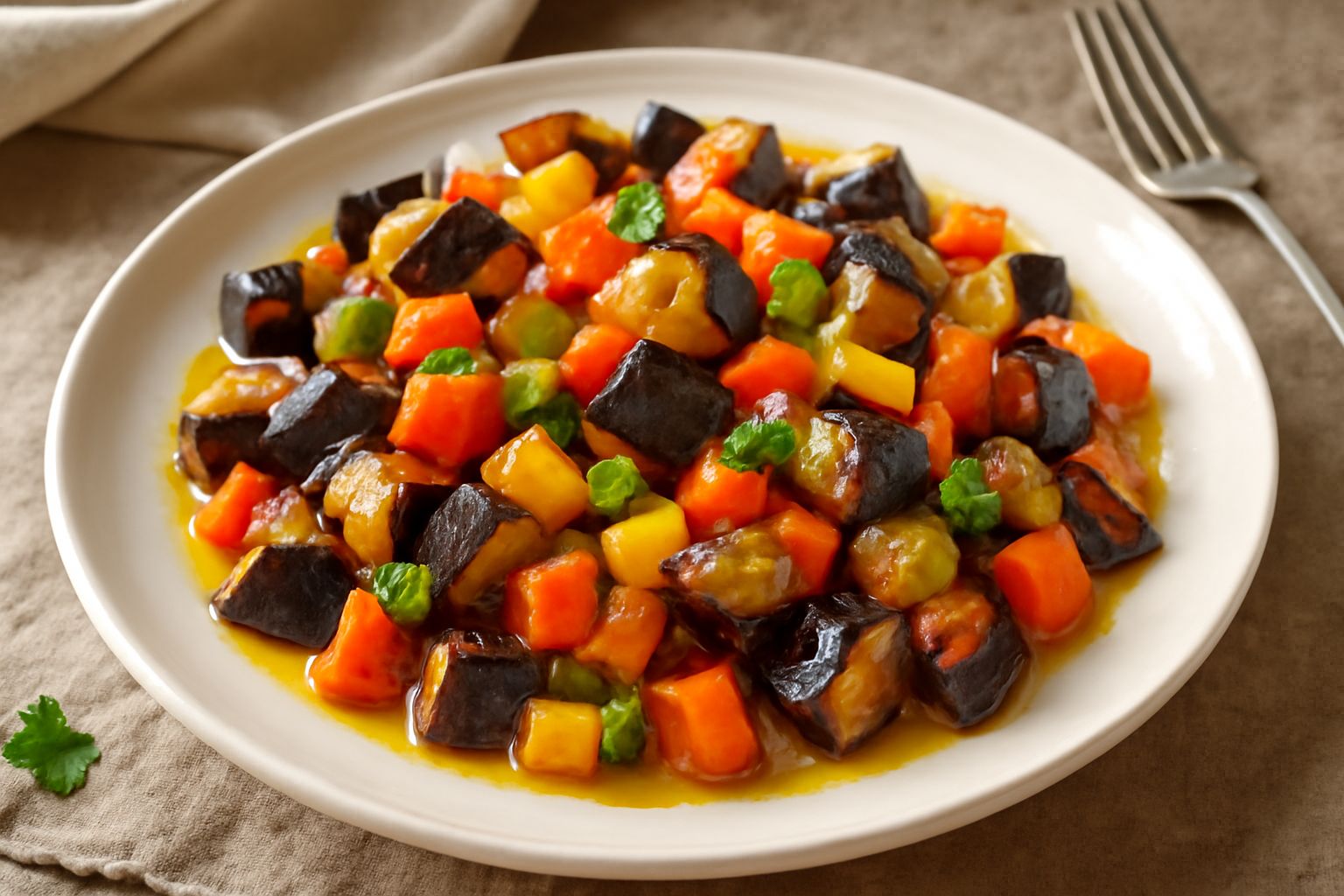 Melanzane alla giardiniera